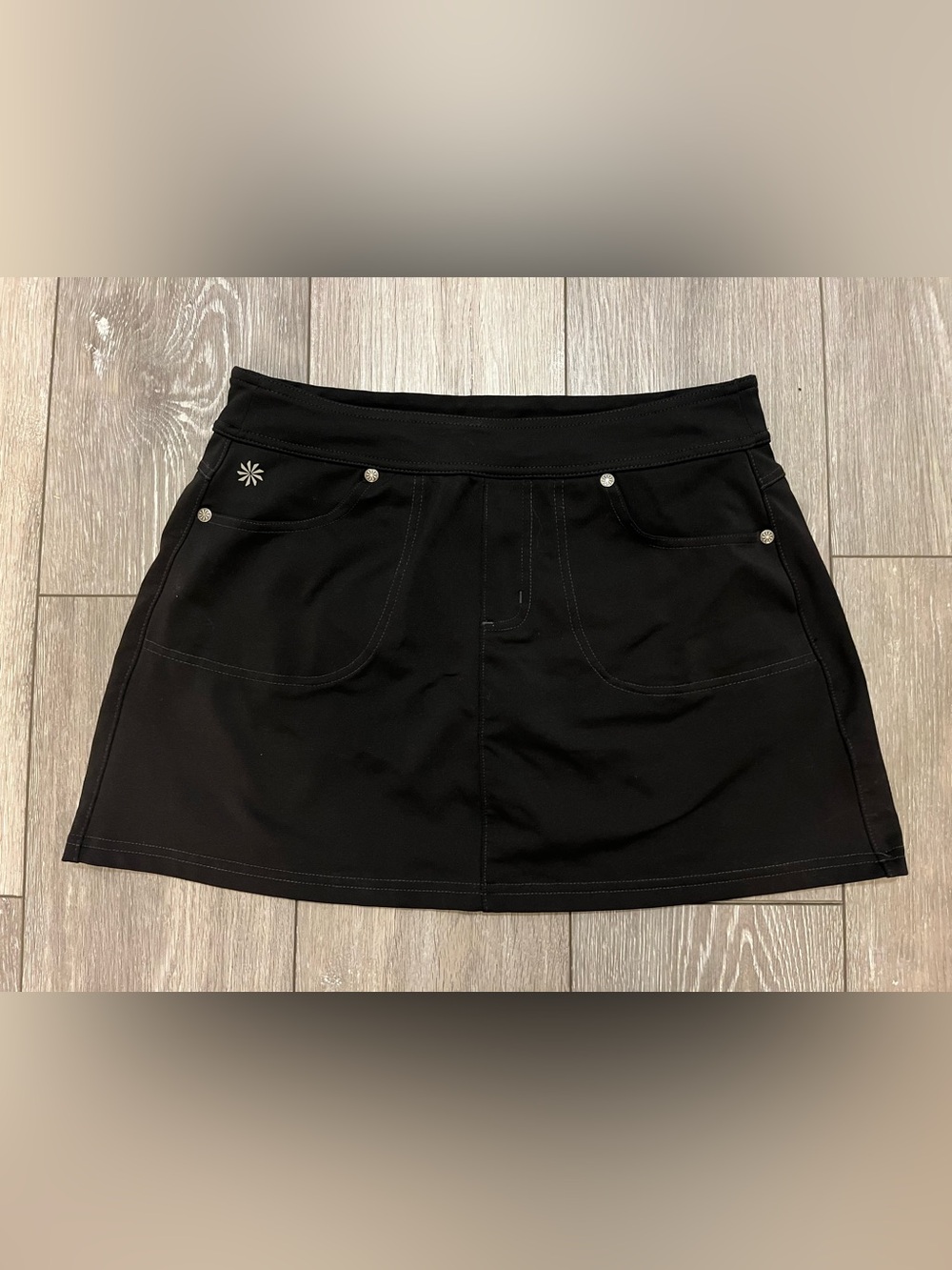 Athleta Mini reflective Skort Black Size XS